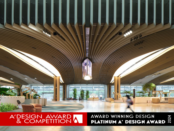  Changi Terminal 2 by Boiffils Architectures Wins Platinum in A' Interior Design Awards 