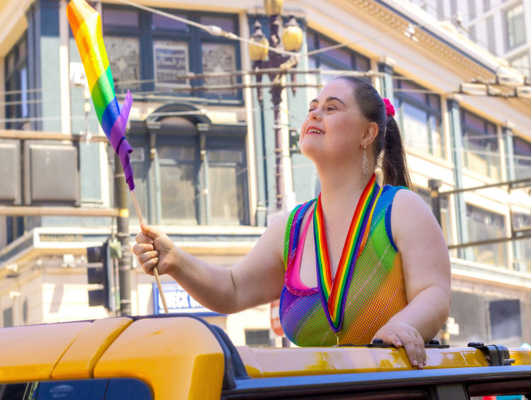  Human Rights Advocate Nicole Adler Makes History as First Ever Grand Marshal for Pride Parade with Down Syndrome 