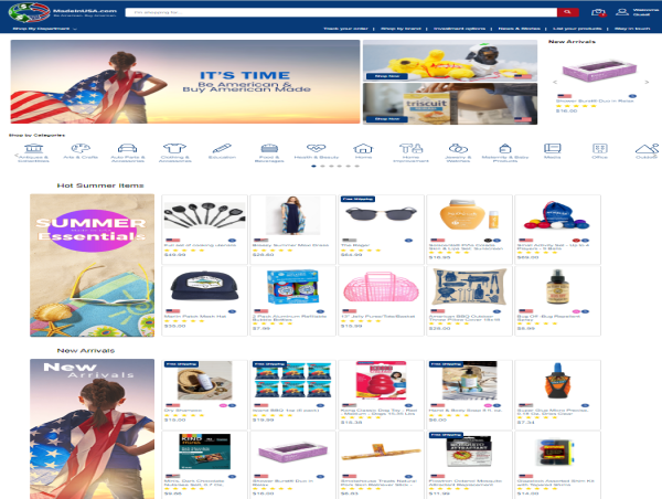 New Marketplace MadeInUSA.com Launches, Promoting American-Made Products and Boosting Local Economy