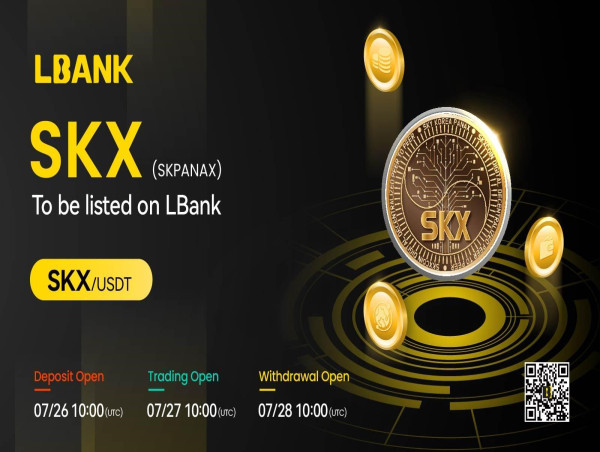  SKPANAX (SKX) Is Now Available for Trading on LBank Exchange 