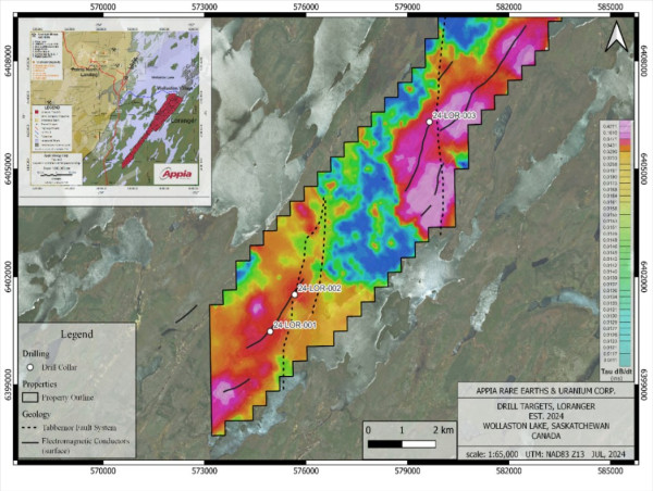 Appia Completes Drilling at Loranger Property and Assays are Pending