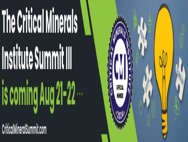 The Critical Minerals Institute Summit III Welcomes Mark Chalmers of Energy Fuels as Keynote Speaker: