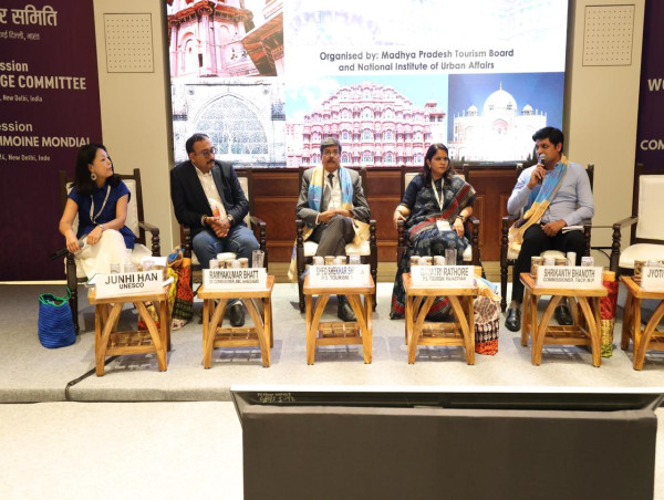  Madhya Pradesh Tourism shone at The 46th session of the UNESCO World Heritage Committee 