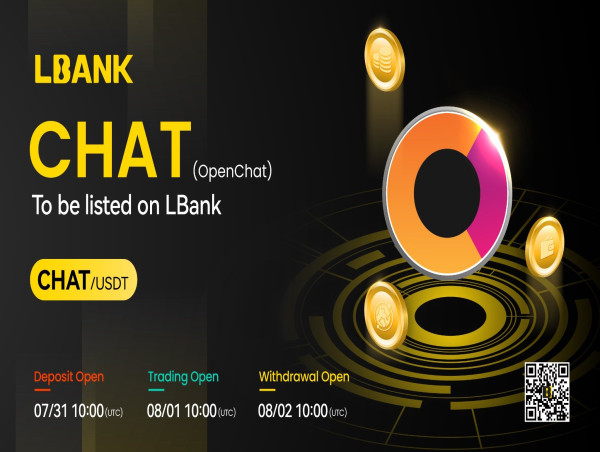  LBank Exchange Will List OpenChat (CHAT) on August 1, 2024 