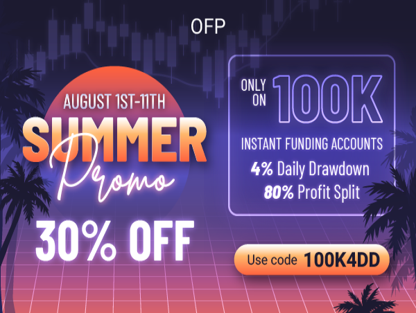 OFP Funding Launches Exciting 30% OFF Summer Promotion for Traders Seeking Instant Funding