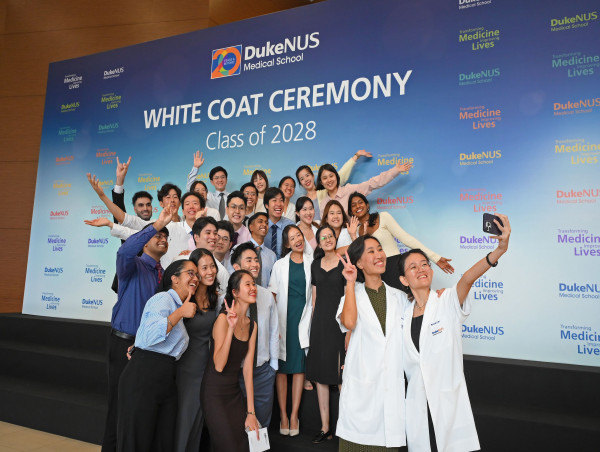  Students from diverse backgrounds join Duke-NUS' Class of 2028 to embark on their medical journeys 