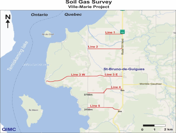  QIMC et l'INRS annoncent l'extension de l'importante découverte d'hydrogène naturel dans les échantillons de sol de son projet Ville Marie 
