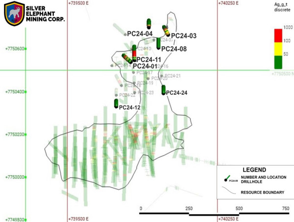  Silver Elephant Drills 41 Meters Grading 237 g/t Silver Including 3.75 Meters Grading 438 g/t Silver at Paca in Bolivia 