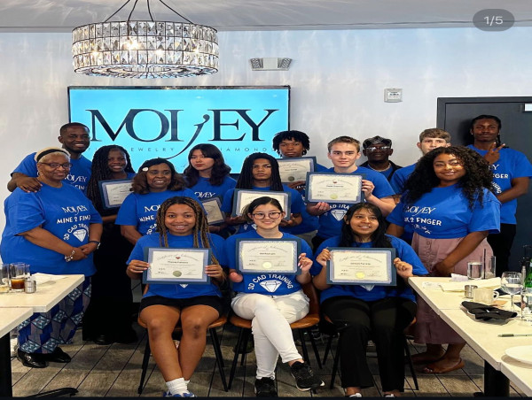Moijey Fine Jewelry & Diamonds Empowers Future Jewelers at Annual Computer-Aided Design Jewelry Program for Summer RISE