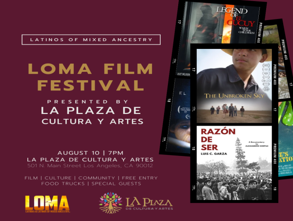  LA Plaza de Cultura y Artes Presents: Latinos of Mixed Ancestry Film Festival on August 10, 2024 in Downtown Los Angeles 