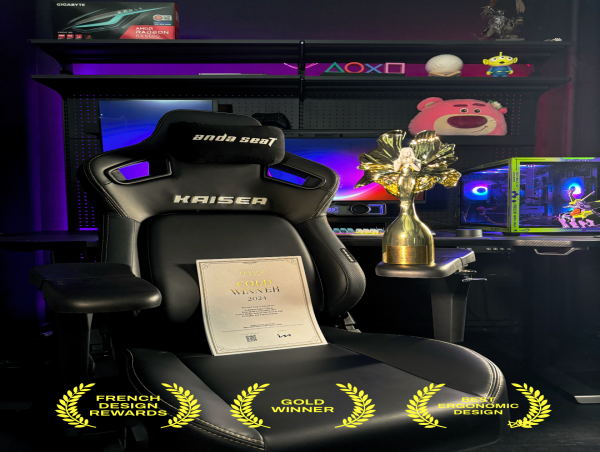 AndaSeat Kaiser 4 Triumphs at 2024 Design Awards, Celebrate with Back-to-School Deals