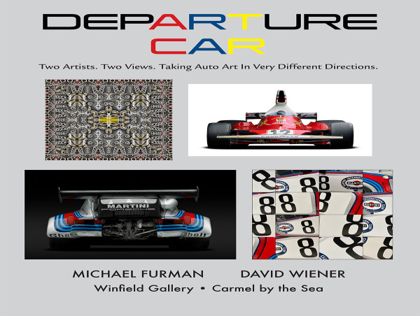  Michael Furman and David Wiener Exhibit Automotive Art at Winfield Gallery - Carmel 