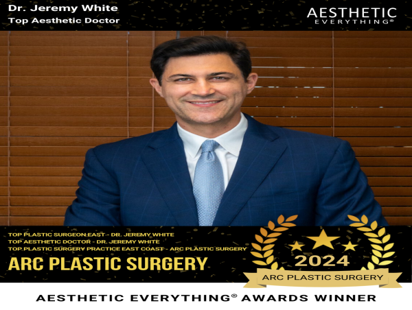  Dr. Jeremy White of ARC Plastic Surgery Named Multiple Category Winner in 2024 Aesthetic Everything® Awards 