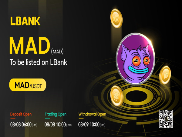  MAD (MAD) Is Now Available for Trading on LBank Exchange 