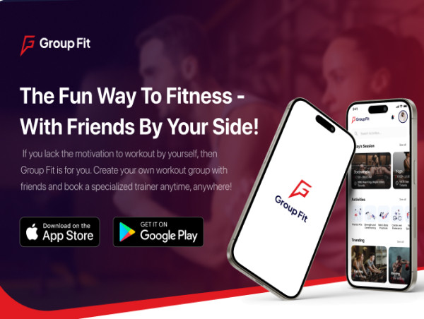  ‘Group Fit’ An Innovative Fitness App Launches in Canada, Bringing Affordable Group Workouts to All 