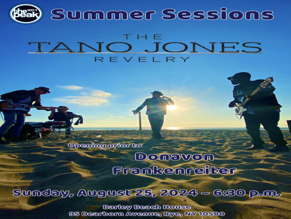  The Tano Jones Revelry: The Peak 107.1 WXPK Summer Series - The Barley House on Sunday, August 25, 2024 