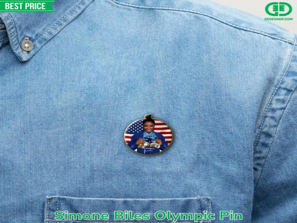  Simone Biles Olympic Pin Launched New Version at Degeshop 