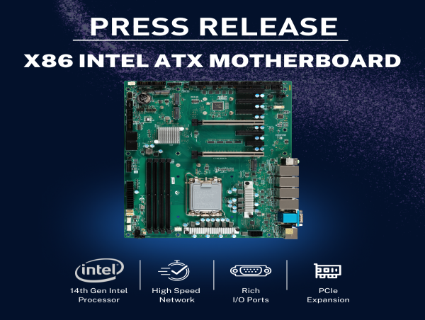  Premio Expands its Industrial Motherboard Portfolio with new x86 Intel ATX Motherboard 