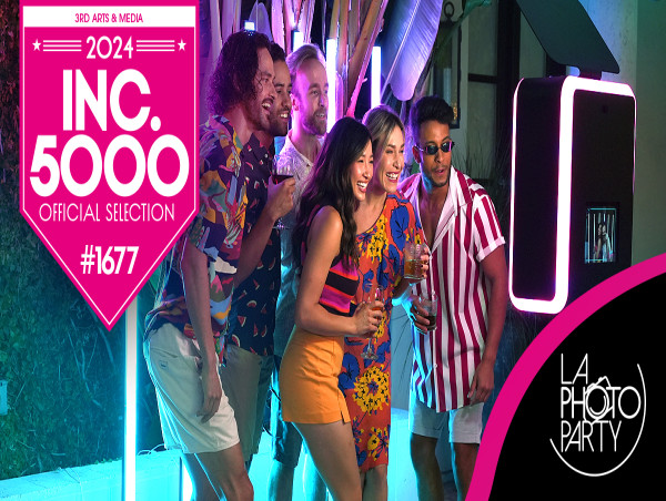  LA Photo Party Celebrates Inclusion in the 2024 INC 5000 List of Fastest-Growing Privately Held Companies in America 