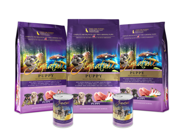  Zignature to Launch New Puppy Formula Line at SUPERZOO 