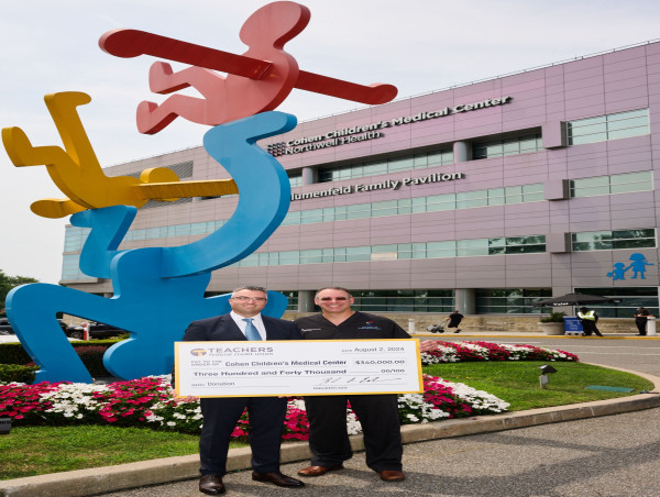  TEACHERS FEDERAL CREDIT UNION DONATES $340,000 TO COHEN CHILDREN’S MEDICAL CENTER 