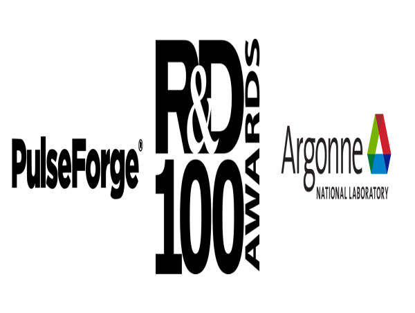 PulseForge & Argonne National Laboratory Win R&D100 Award for Breakthrough in Solid-State Lithium Battery Manufacturing