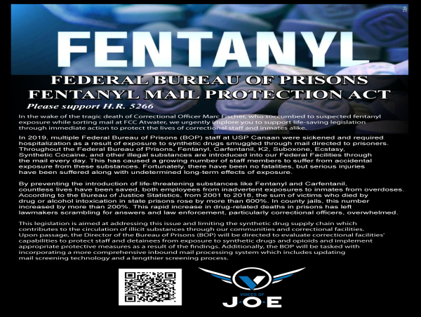  Urgent Call to Action: Support Life-Saving Legislation to Protect Correctional Staff and Inmates 