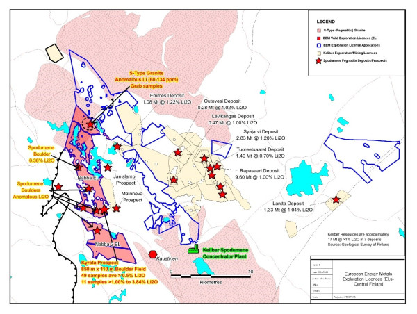European Energy Metals Acquires New Exploration Licenses in Finland and Provides Exploration Update