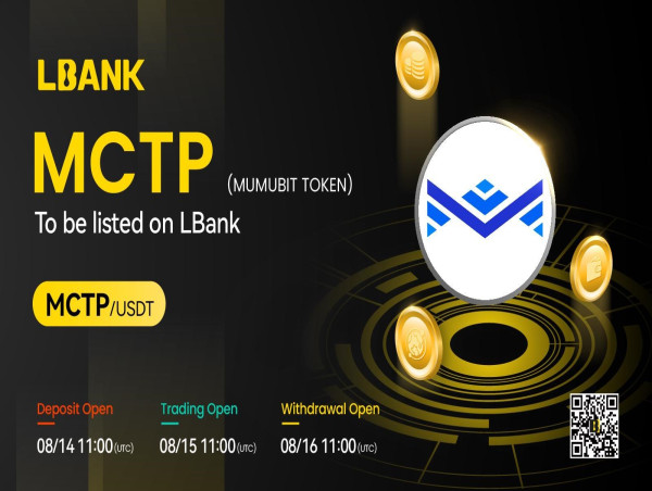  MUMUBIT TOKEN (MCTP) Is Now Available for Trading on LBank Exchange 