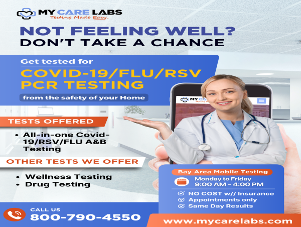  Rising COVID-19 Cases in California: My Care Labs Offers Testing Solutions Throughout California 