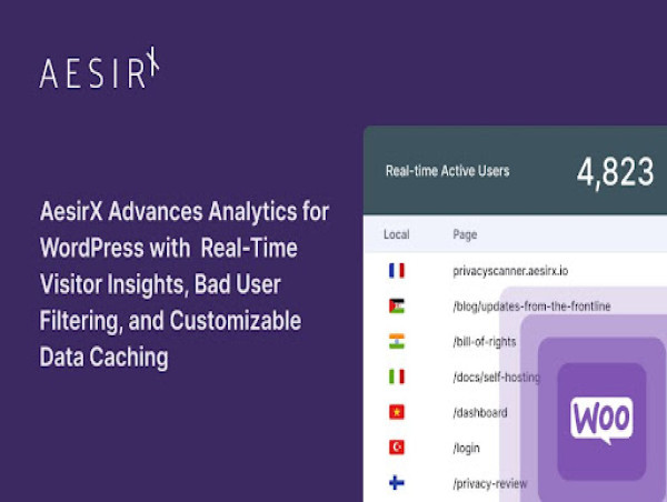  AesirX Improves Analytics for WordPress : Real-Time Visitor Insights, Bad User Filtering, and Customizable Data Caching 