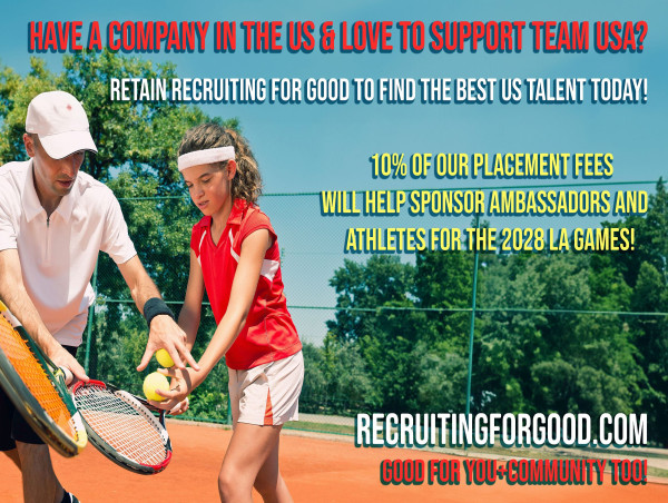  Recruiting for Good to Help Fund Elite Tennis Camps for Girls Across The US 