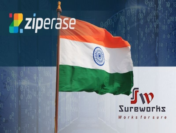  Ziperase Partners with Sureworks to Expand Data Erasure Solutions Across India 