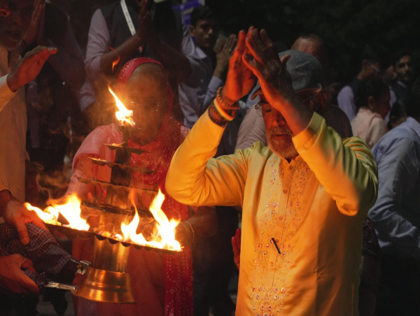  Around 1500 Devotees Gather for 11th Haridwar Yatra Celebration of Hari Krishna Group 