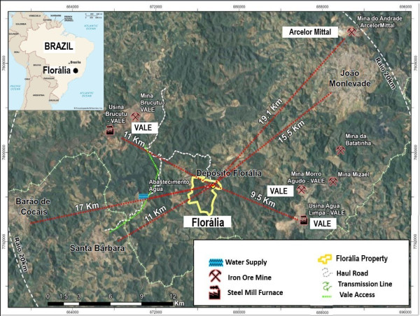 Max Resource Reports Definitive Agreement to Purchase 100% of the Floralia DSO Iron Ore Project in Brazil