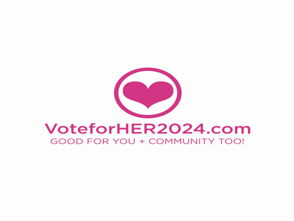  Vote for HER 2024 a Sweet Community Girl Gig Advocating for Women Candidates 