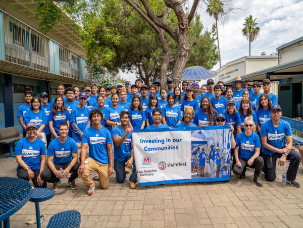Marathon Petroleum’s Los Angeles Refinery Summer Youth Program Transforms AMA Carson High School for New School Year
