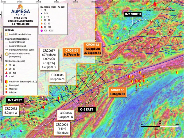AuMEGA Announces Start of Phase Two Diamond Drilling