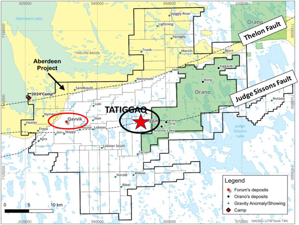 Forum Drilling Update, Aberdeen Uranium Project, Nunavut