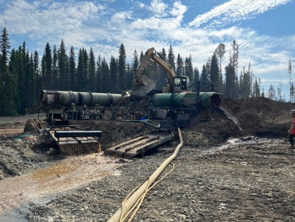 Green River Gold Corp. Provides Update on Its Wabi Placer Mining Project