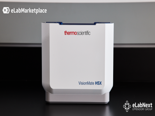 Thermo Scientific™ VisionMate™ HSX High Speed Barcode Reader Integrates with eLabNext for Seamless Sample Tracking