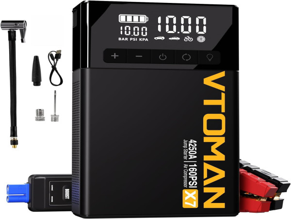  VTOMAN Announces Exciting Labor Day Sale: Up to 45% Off Top-Rated Jump Starters 