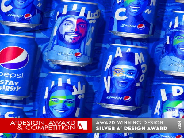 Pepsi Big Football Event LTO by PepsiCo Design and Innovation Wins Silver in A' Packaging Design Awards