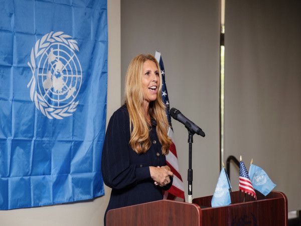 Dr. Julie Radlauer Speaks at the Empowering Women and Girls to Thrive Summit at the United Nations