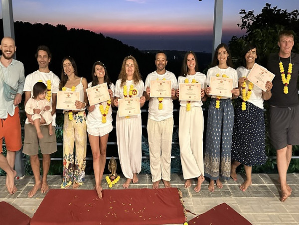  Oceanic Yoga Int'l celebrates certifying over 2,500 yoga teachers and launches new sound healing courses in Goa 