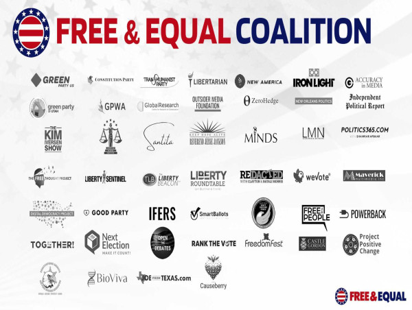 Free & Equal Elections Foundation Announces Coalition to Promote Open and Inclusive Debates