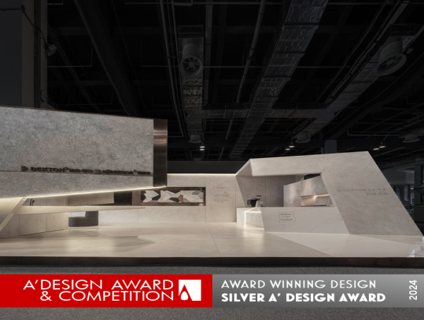 Dekton and Cosentino Pavilion by Kris Lin Wins Silver in A' Trade Show Design Award