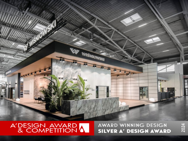  Villa Booth by Smart Design Expo Wins Silver in A' Trade Show Design Award 
