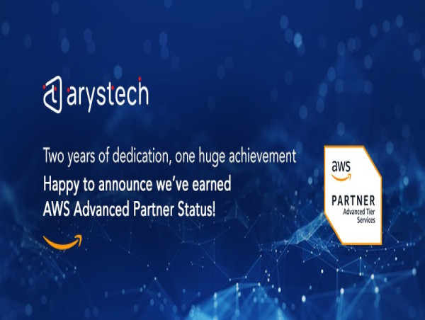 Arystech Attains Coveted AWS Advanced Tier Partnership
