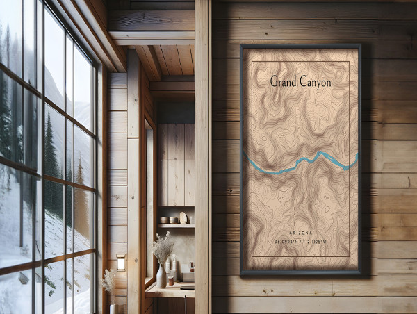  MixPlaces Unveils Premium Custom Topographic Map Posters 